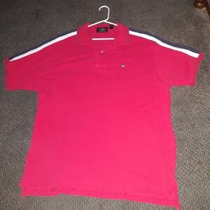 Ralph Lauren Polo Shirt Red/,Stripes